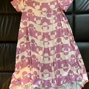 LuLaRoe Minnie Mouse Dress, EUC